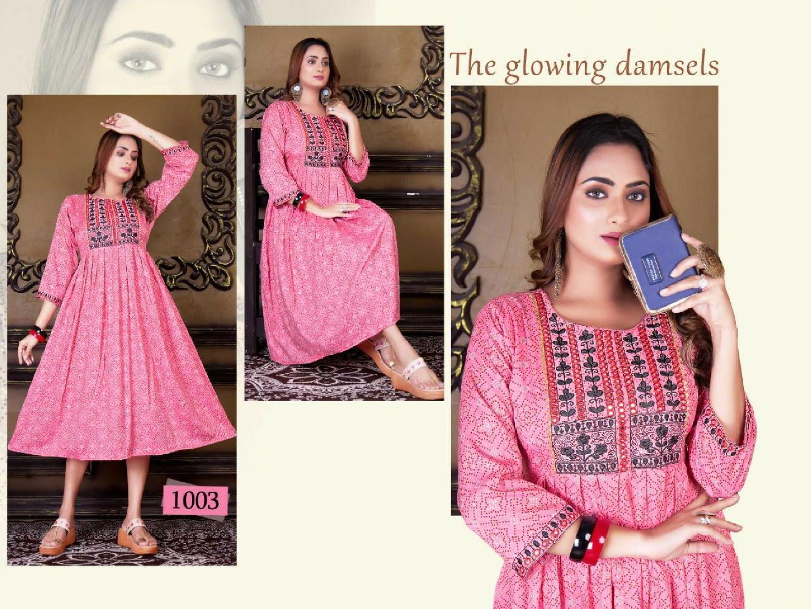 Trendy Taahira 2 Fancy Wear Wholesale Anarkali Kurti Collection